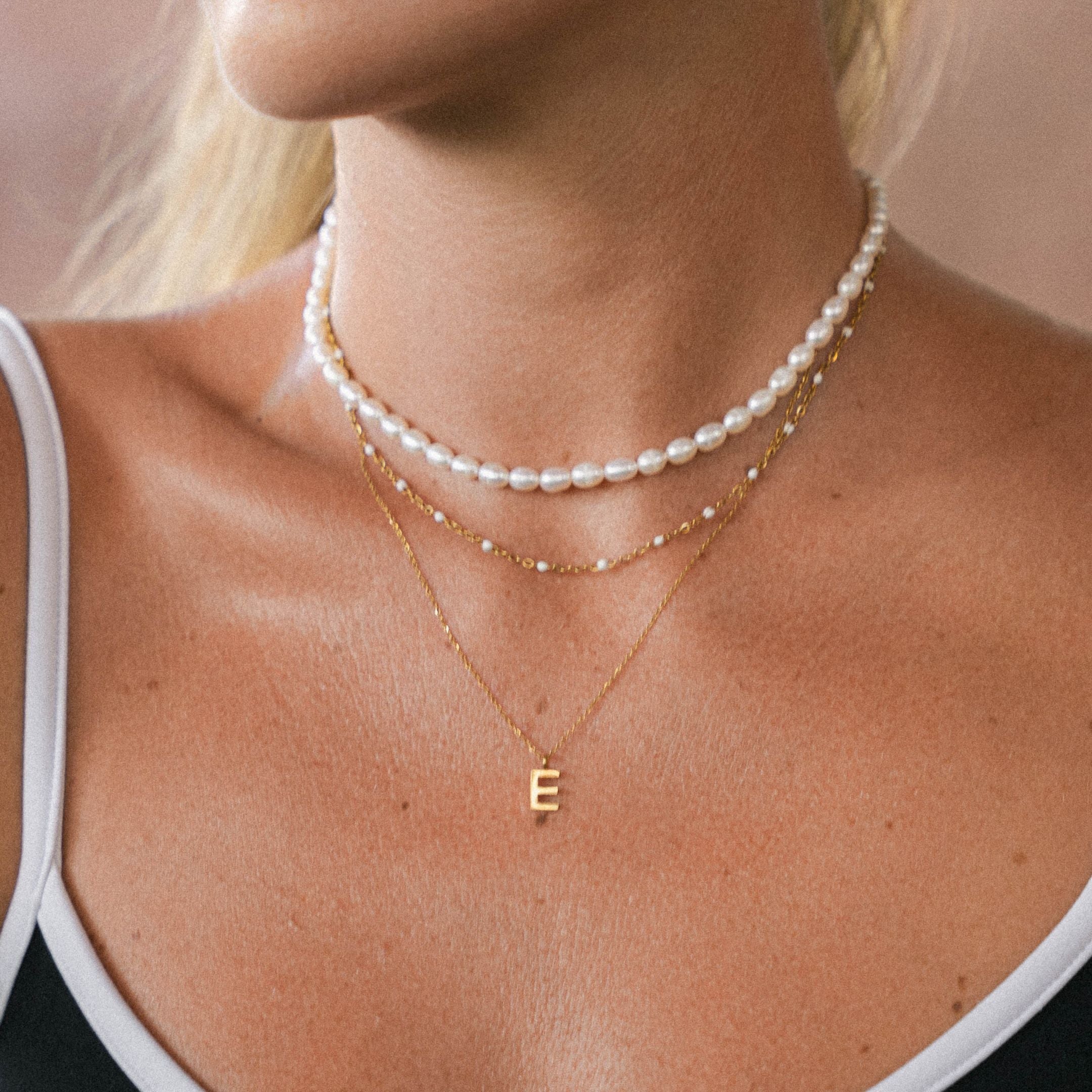Valentina™| Initial Necklace