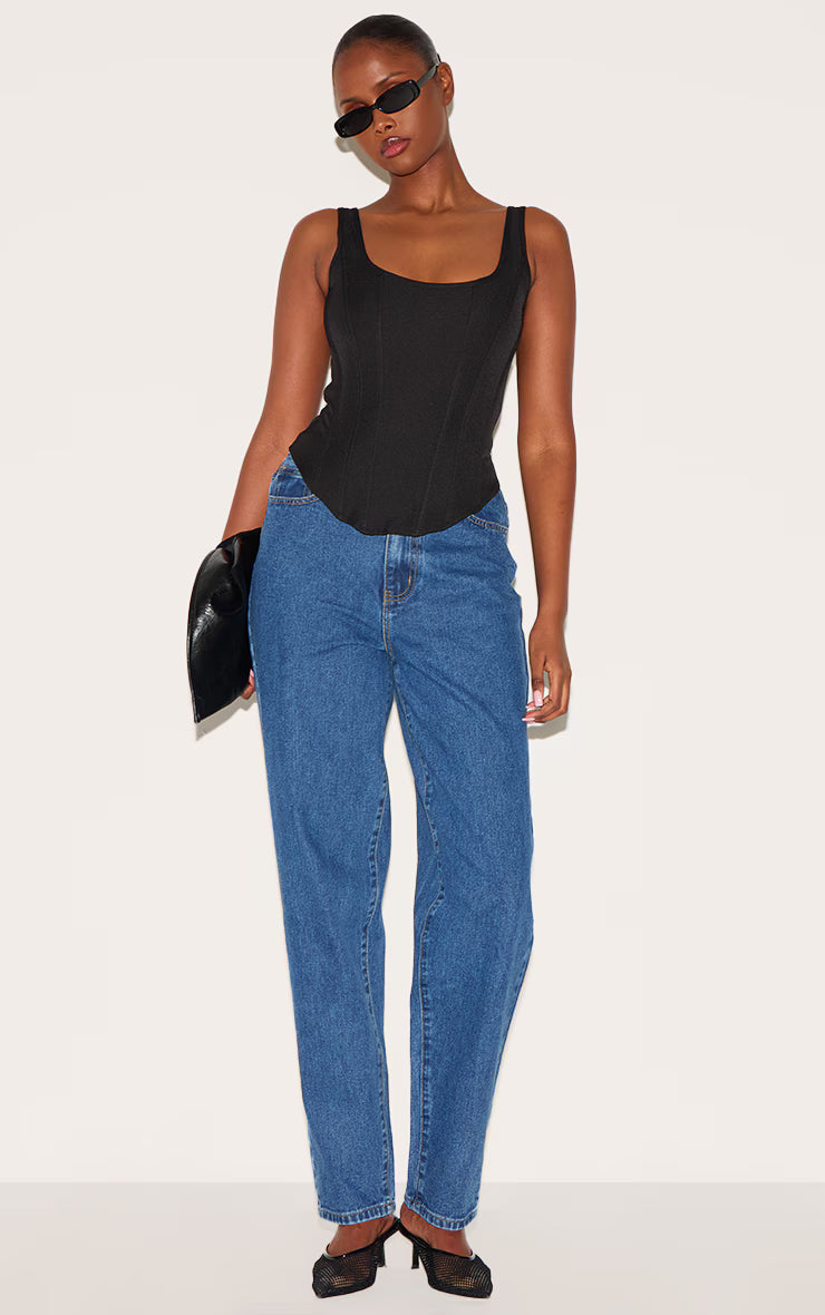 Valentina™| Top corsetto lungo disossato