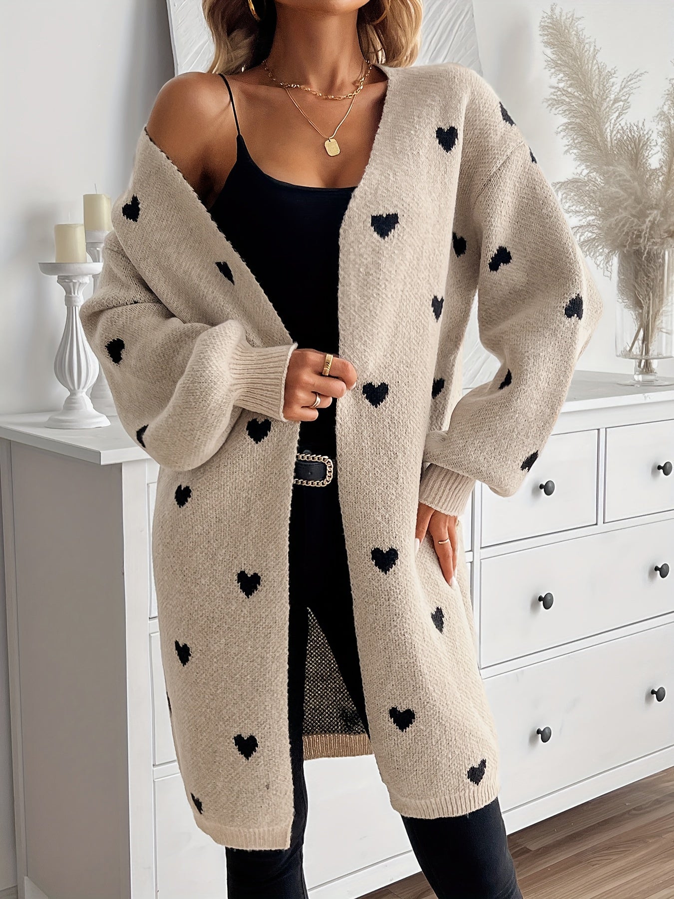 Valentina™ | Cardigan con Cuori Elegante