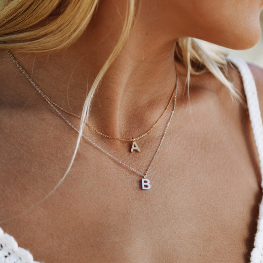 Valentina™| Initial Necklace