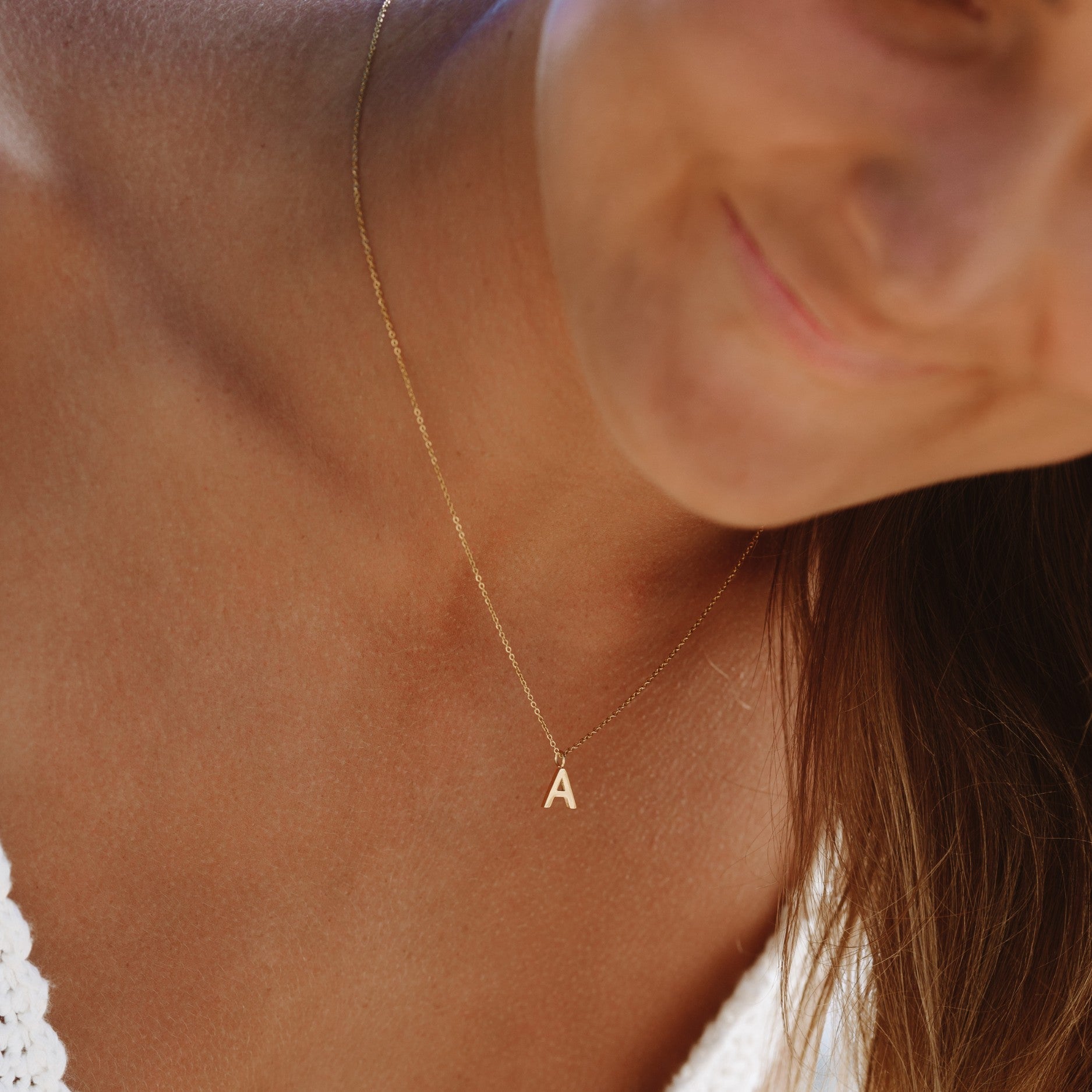 Valentina™| Initial Necklace