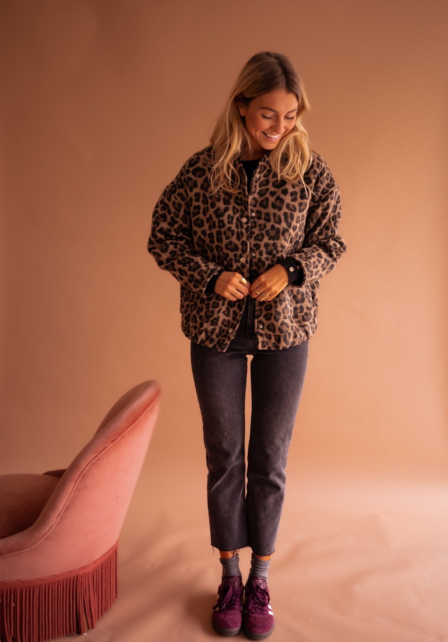 Valentina™ | Giacca Leopardata Chic