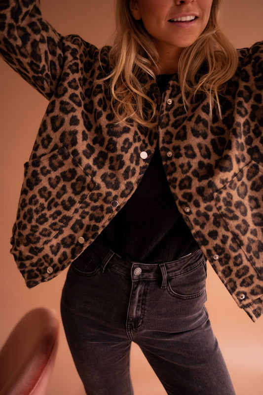 Valentina™ | Giacca Leopardata Chic