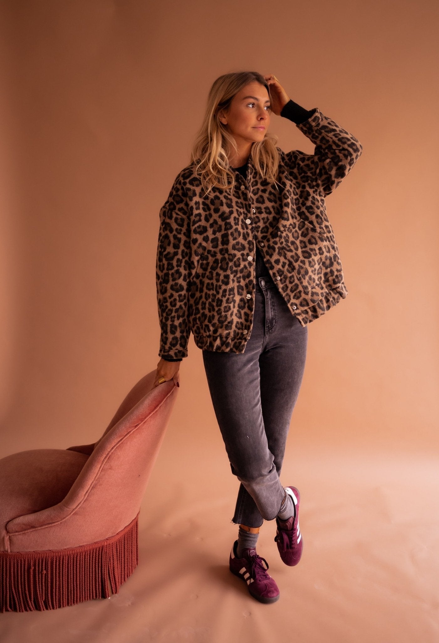 Valentina™ | Giacca Leopardata Chic