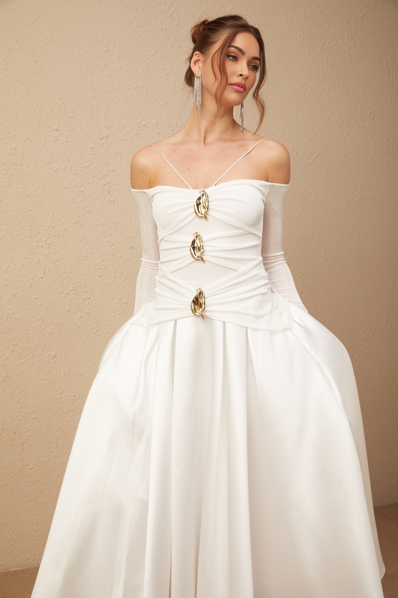 Brynn - Long Sleeve Maxi Dress